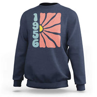 70th Birthday Sweatshirt Vintage 1956 Boho Flowers 70 Years Old Birthday