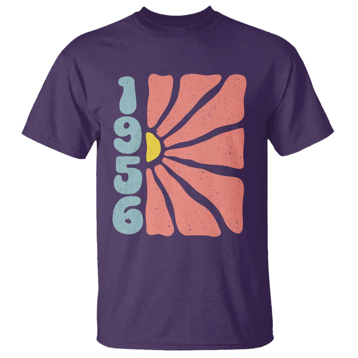 70th Birthday T Shirt Vintage 1956 Boho Flowers 70 Years Old Birthday