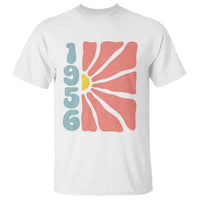 70th Birthday T Shirt Vintage 1956 Boho Flowers 70 Years Old Birthday