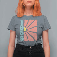 70th Birthday T Shirt For Women Vintage 1956 Boho Flowers 70 Years Old Birthday