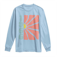 60th Birthday Long Sleeve Shirt Vintage 1966 Boho Flowers 60 Years Old Birthday