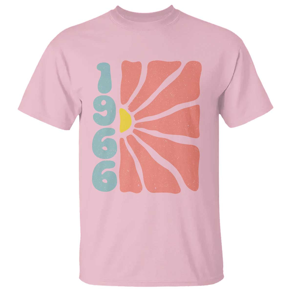 60th Birthday T Shirt Vintage 1966 Boho Flowers 60 Years Old Birthday