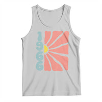 60th Birthday Tank Top Vintage 1966 Boho Flowers 60 Years Old Birthday