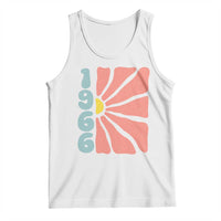 60th Birthday Tank Top Vintage 1966 Boho Flowers 60 Years Old Birthday