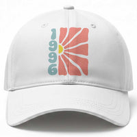 30th Birthday Baseball Cap Vintage 1996 Boho Flowers 30 Years Old Birthday