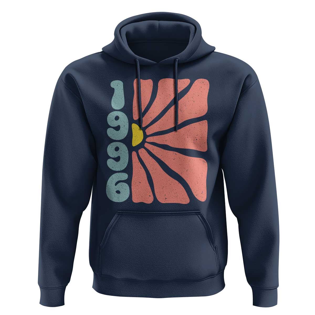 30th Birthday Hoodie Vintage 1996 Boho Flowers 30 Years Old Birthday