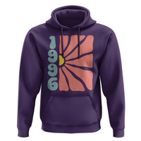 30th Birthday Hoodie Vintage 1996 Boho Flowers 30 Years Old Birthday