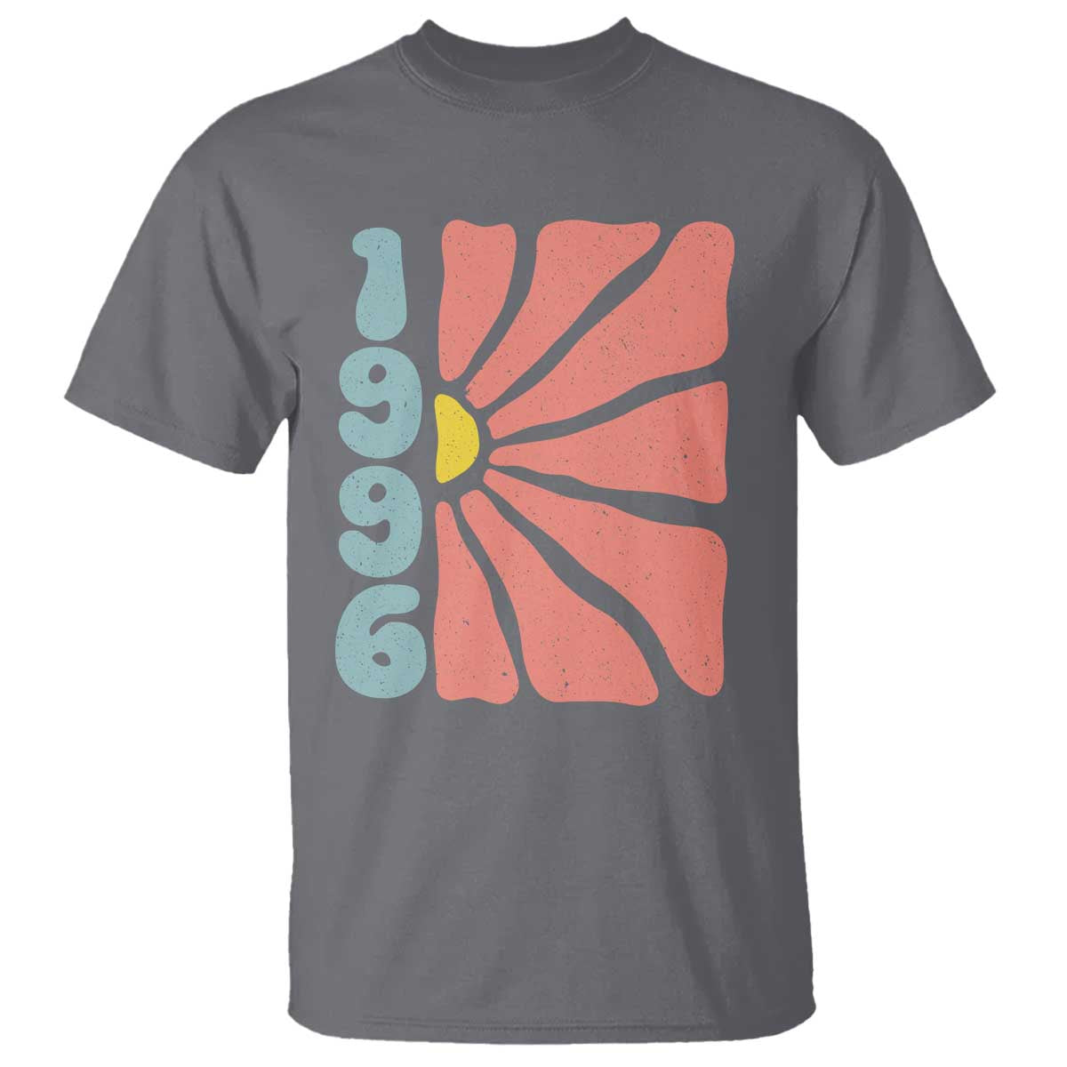 30th Birthday T Shirt Vintage 1996 Boho Flowers 30 Years Old Birthday