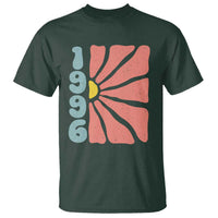 30th Birthday T Shirt Vintage 1996 Boho Flowers 30 Years Old Birthday