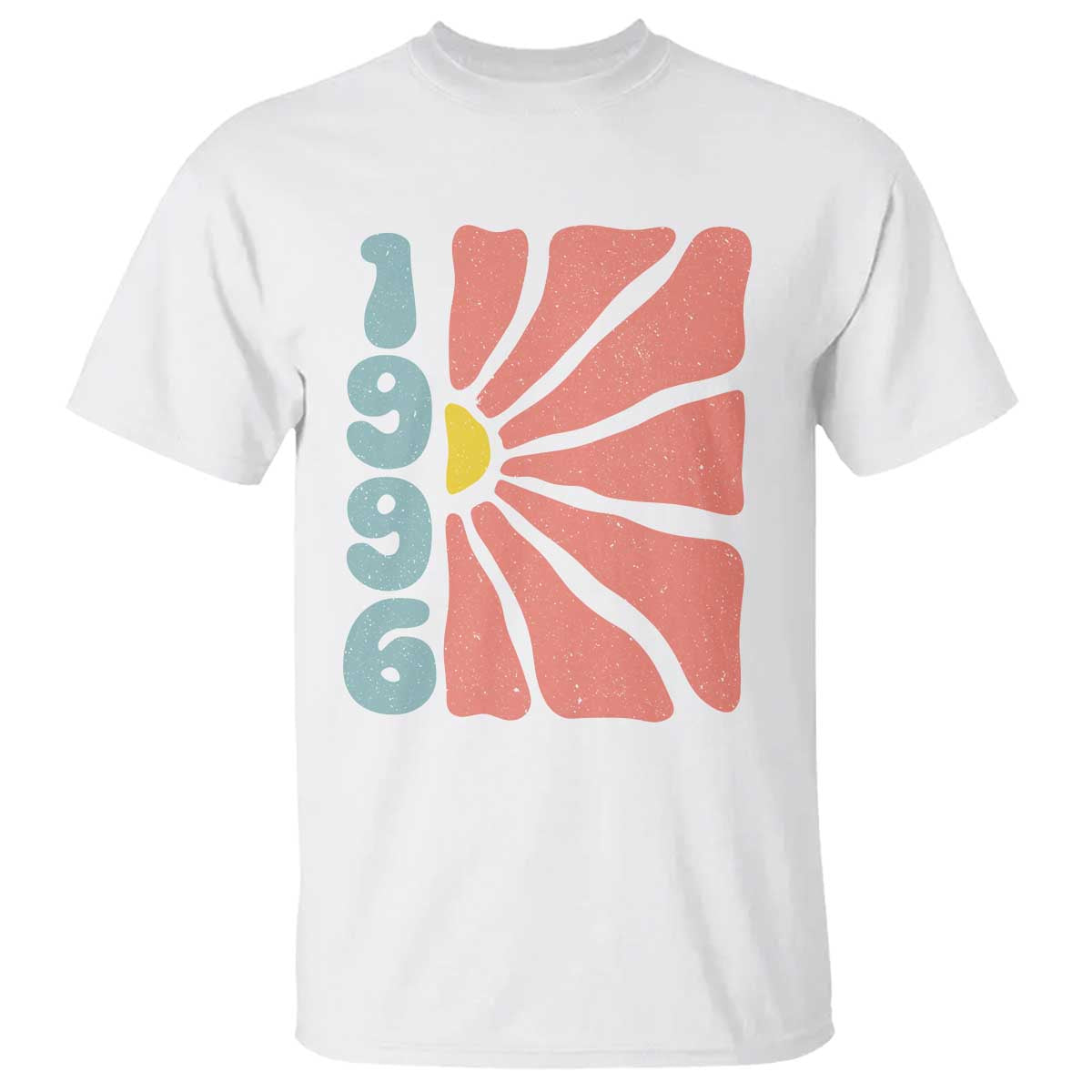 30th Birthday T Shirt Vintage 1996 Boho Flowers 30 Years Old Birthday