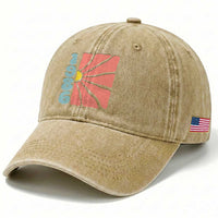 40th Birthday Washed Cotton Baseball Cap Vintage 1986 Boho Flowers 40 Years Old Birthday