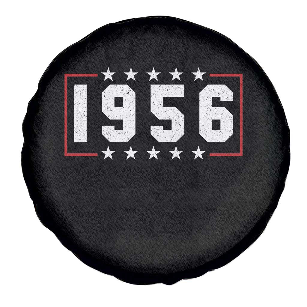 70th Birthday Spare Tire Cover Vintage 1956 70 Years Old Birthday Stars And Stripes
