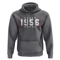 70th Birthday Hoodie Vintage 1956 70 Years Old Birthday Stars And Stripes