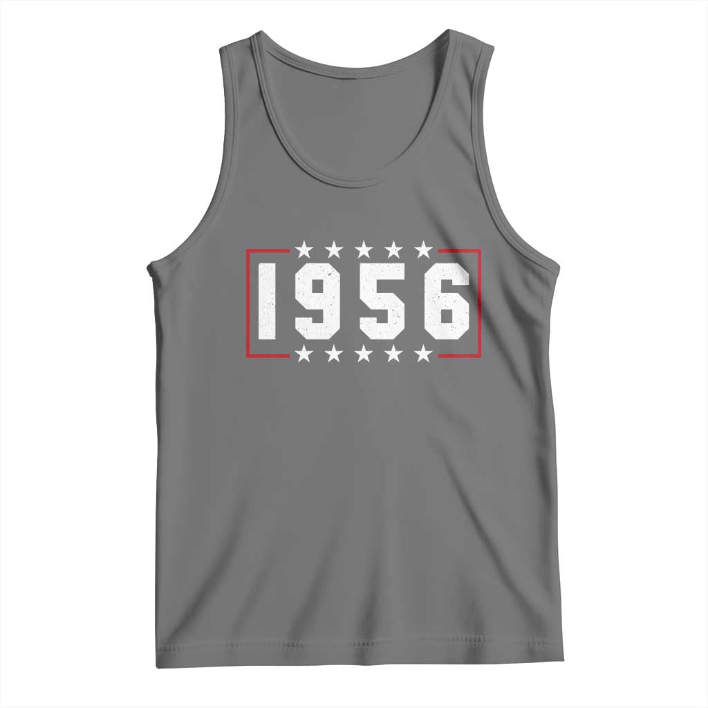 70th Birthday Tank Top Vintage 1956 70 Years Old Birthday Stars And Stripes