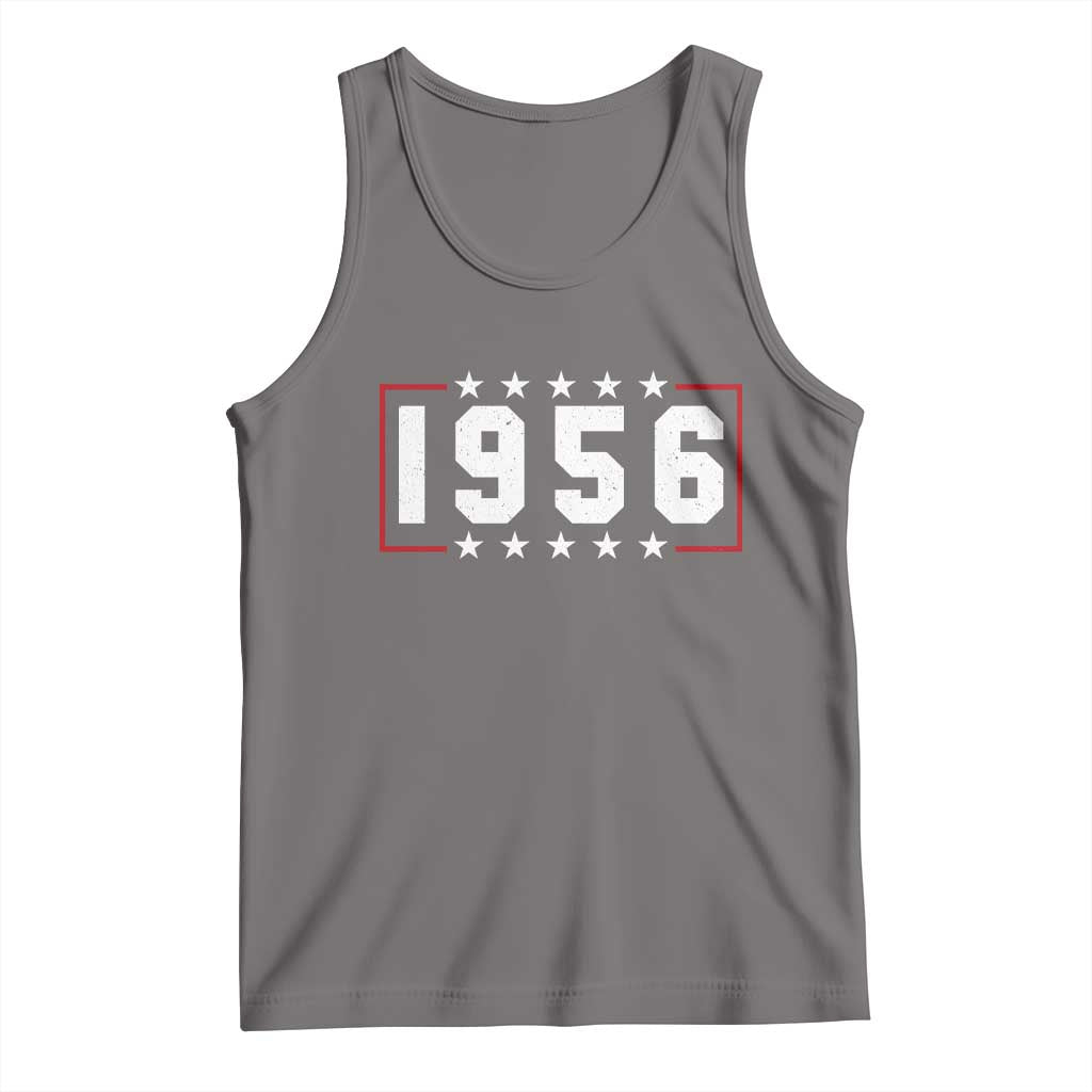 70th Birthday Tank Top Vintage 1956 70 Years Old Birthday Stars And Stripes