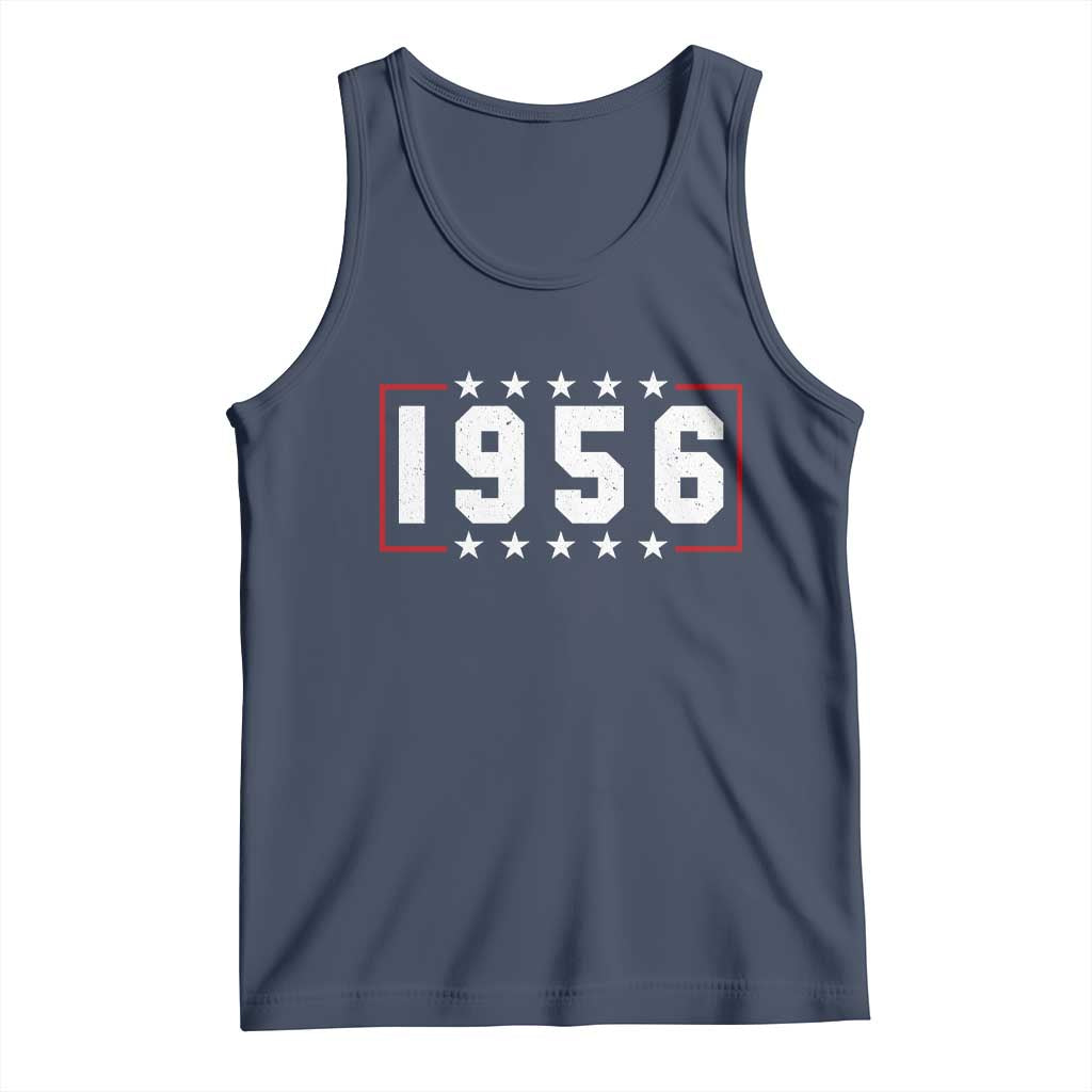 70th Birthday Tank Top Vintage 1956 70 Years Old Birthday Stars And Stripes