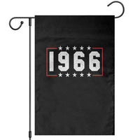 60th Birthday Garden Flag Vintage 1966 60 Years Old Birthday Stars And Stripes