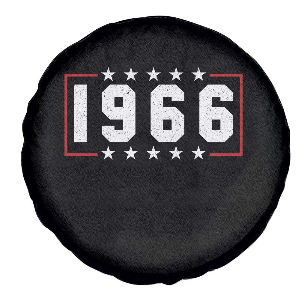60th Birthday Spare Tire Cover Vintage 1966 60 Years Old Birthday Stars And Stripes