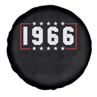 60th Birthday Spare Tire Cover Vintage 1966 60 Years Old Birthday Stars And Stripes
