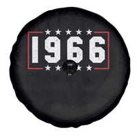60th Birthday Spare Tire Cover Vintage 1966 60 Years Old Birthday Stars And Stripes