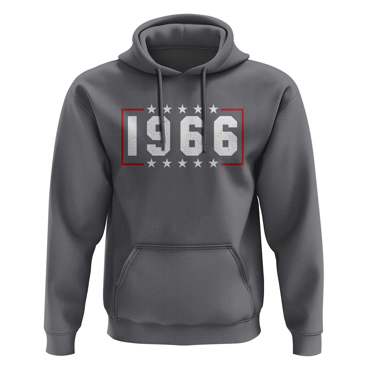 60th Birthday Hoodie Vintage 1966 60 Years Old Birthday Stars And Stripes
