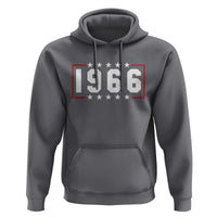 60th Birthday Hoodie Vintage 1966 60 Years Old Birthday Stars And Stripes