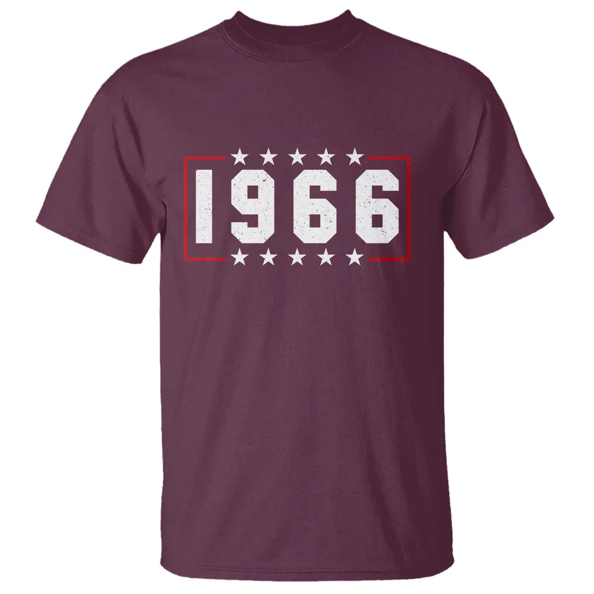 60th Birthday T Shirt Vintage 1966 60 Years Old Birthday Stars And Stripes