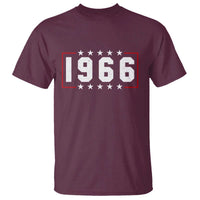60th Birthday T Shirt Vintage 1966 60 Years Old Birthday Stars And Stripes