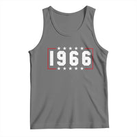 60th Birthday Tank Top Vintage 1966 60 Years Old Birthday Stars And Stripes