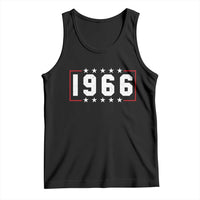60th Birthday Tank Top Vintage 1966 60 Years Old Birthday Stars And Stripes