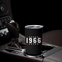 60th Birthday Tumbler Cup Vintage 1966 60 Years Old Birthday Stars And Stripes