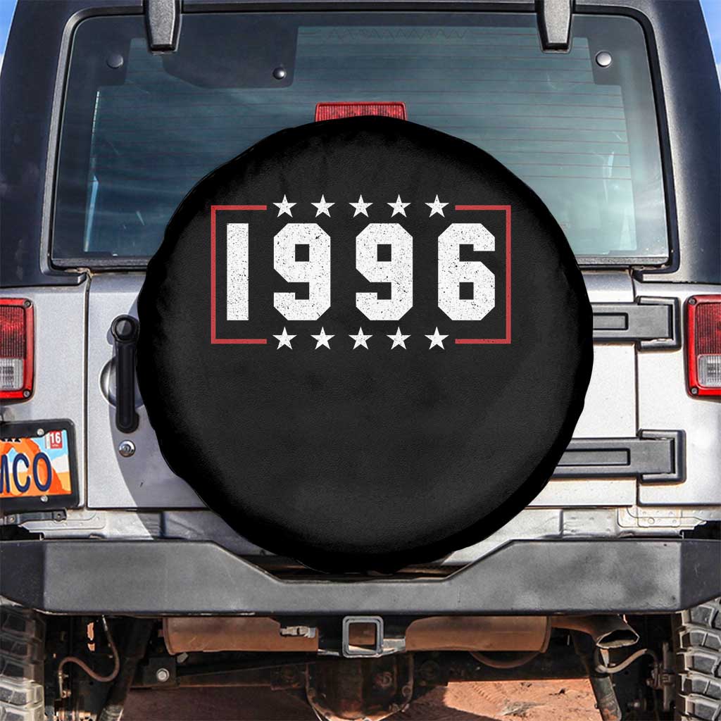 30th Birthday Spare Tire Cover Vintage 1996 30 Years Old Birthday Stars And Stripes