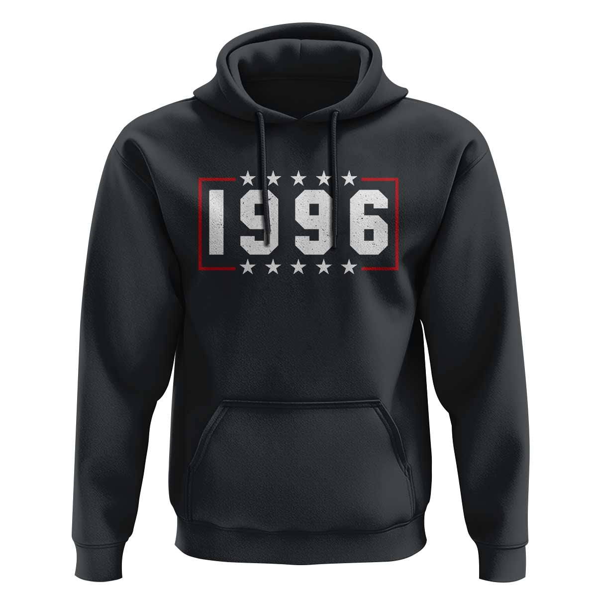 30th Birthday Hoodie Vintage 1996 30 Years Old Birthday Stars And Stripes