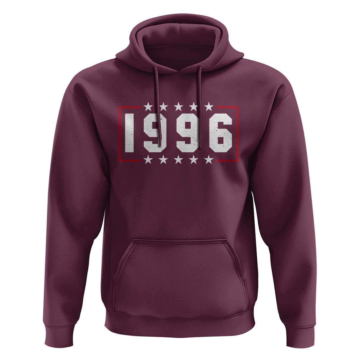 30th Birthday Hoodie Vintage 1996 30 Years Old Birthday Stars And Stripes