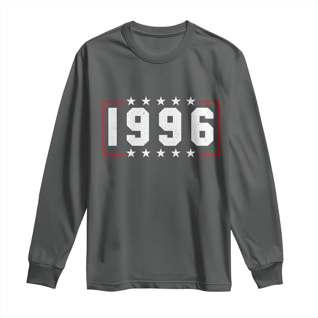 30th Birthday Long Sleeve Shirt Vintage 1996 30 Years Old Birthday Stars And Stripes