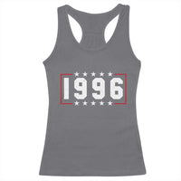 30th Birthday Racerback Tank Top Vintage 1996 30 Years Old Birthday Stars And Stripes