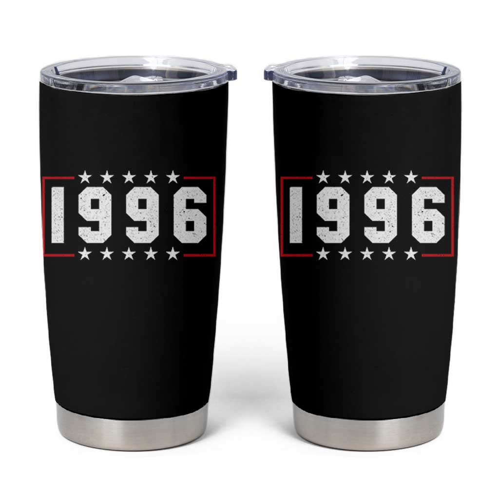 30th Birthday Tumbler Cup Vintage 1996 30 Years Old Birthday Stars And Stripes