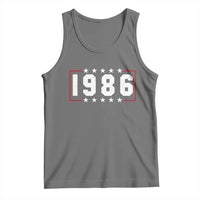 40th Birthday Tank Top Vintage 1986 40 Years Old Birthday Stars And Stripes