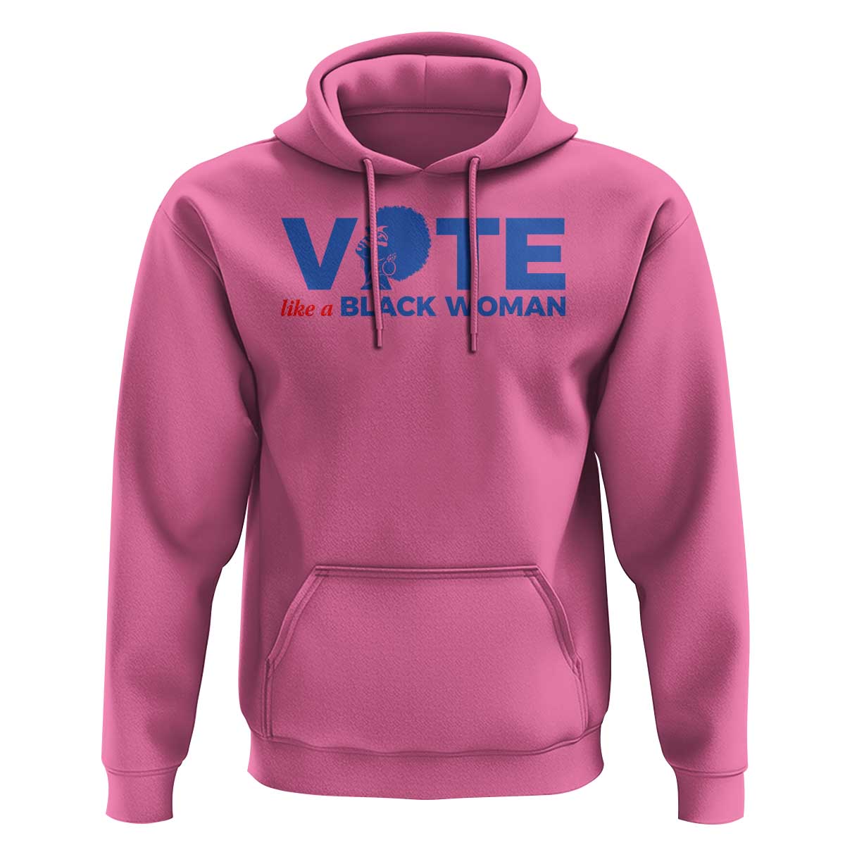 Vote Like A Black Women Hoodie Afro Hair Black Votes - Wonder Print Shop