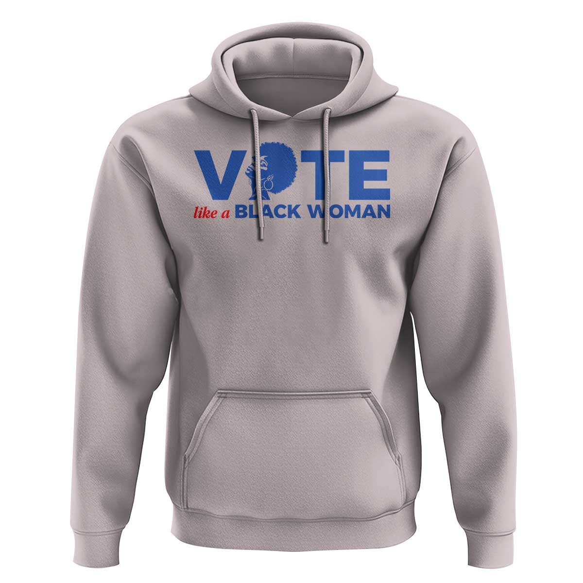 Vote Like A Black Women Hoodie Afro Hair Black Votes - Wonder Print Shop