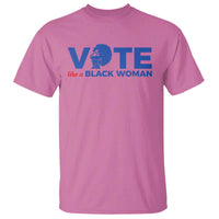 Vote Like A Black Women T Shirt Afro Hair Black Votes - Wonder Print Shop