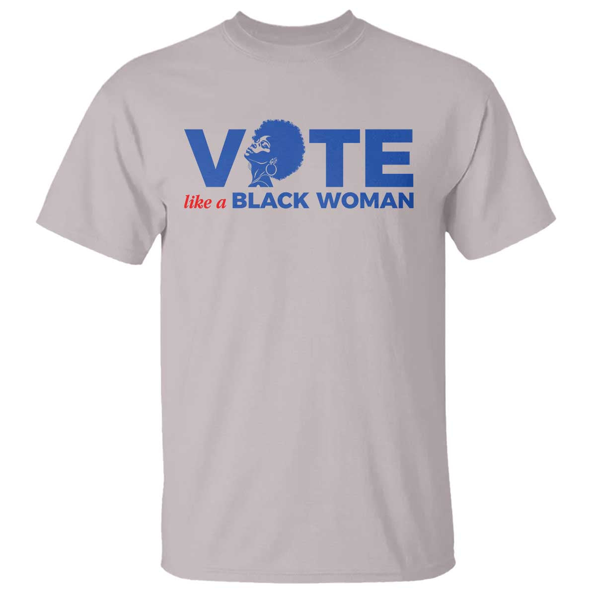 Vote Like A Black Women T Shirt Afro Hair Black Votes - Wonder Print Shop