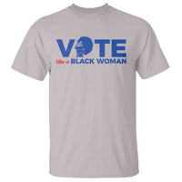 Vote Like A Black Women T Shirt Afro Hair Black Votes - Wonder Print Shop