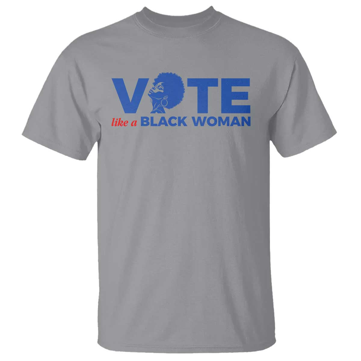 Vote Like A Black Women T Shirt Afro Hair Black Votes - Wonder Print Shop