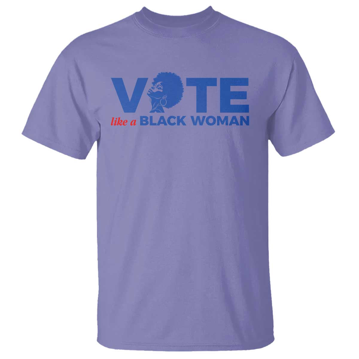 Vote Like A Black Women T Shirt Afro Hair Black Votes - Wonder Print Shop
