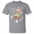 Wild About Learning T Shirt Back To School Zoo Animals Student Rainbow - Wonder Print Shop