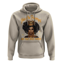 Harris 2024 Hoodie You Are Powerful And Your Voice Matters Afro Girl - Wonder Print Shop