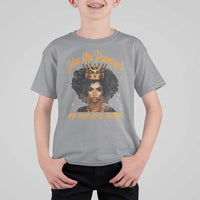 Harris 2024 T Shirt For Kid You Are Powerful And Your Voice Matters Afro Girl - Wonder Print Shop