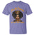 Harris 2024 T Shirt You Are Powerful And Your Voice Matters Afro Girl - Wonder Print Shop