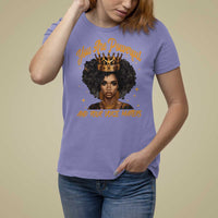 Harris 2024 T Shirt For Women You Are Powerful And Your Voice Matters Afro Girl - Wonder Print Shop